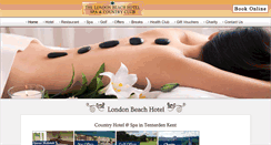 Desktop Screenshot of londonbeach.com